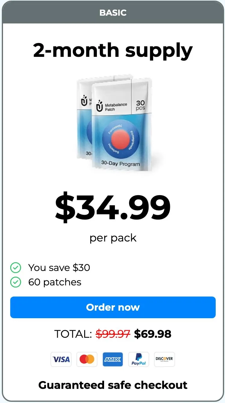 Order Purisaki Berberine Patch — Pricing Packages